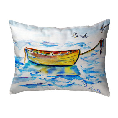  Coussin lombaire intérieur / extérieur Yellow Row Boat