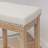 Bartonville Counter & Bar Solid Wood Backless Stool with Upholstered Seat-97594627-111051092