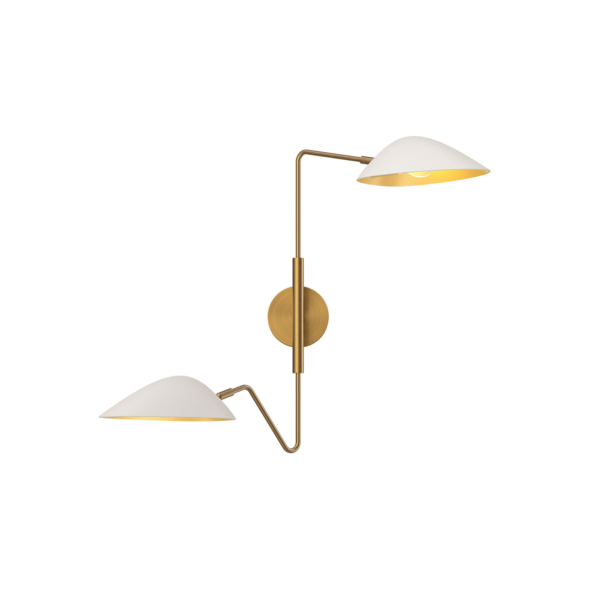 Raelle Bath Sconce, White, 2