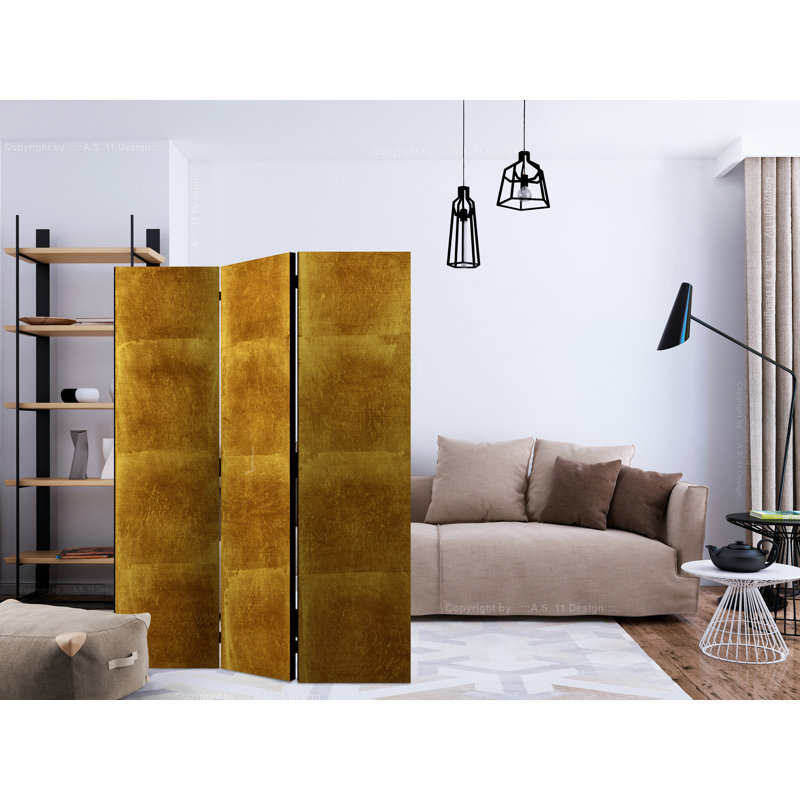135cm W x 172cm H 3 - Panel Wood Folding Room Divider