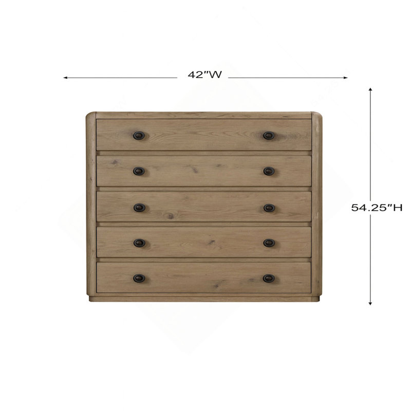 Chest In English Knotty Oak