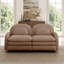 Causeuse modulaire 2 places Cloud Comfort Sofas, Teddy