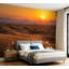 Papier peint adhésif auto-adhésif amovible coucher de soleil coucher de soleil désert pour chambre à coucher H 100 po x l 144 po-129490715