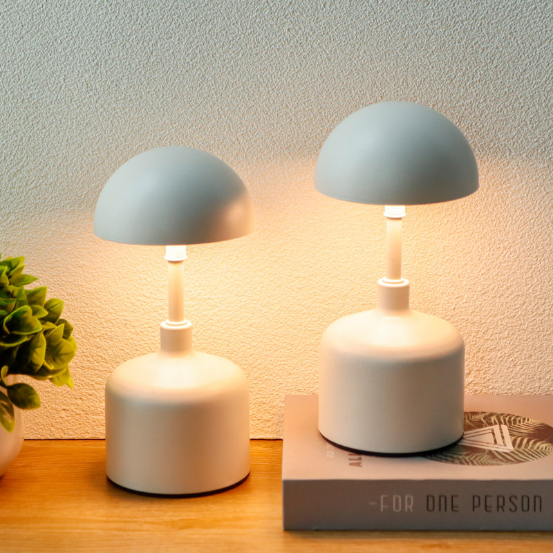 Wrought Studio™ 3 Colour Stepless Dimmable Table Lamps Set of 2