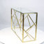 Courtlyn 120cm Console Table for Hallway Living Room Furniture, Slim Metal Entryway Table-696028337