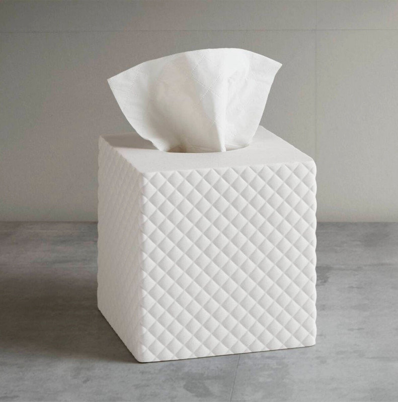 One Size Bath Accessories set, White
