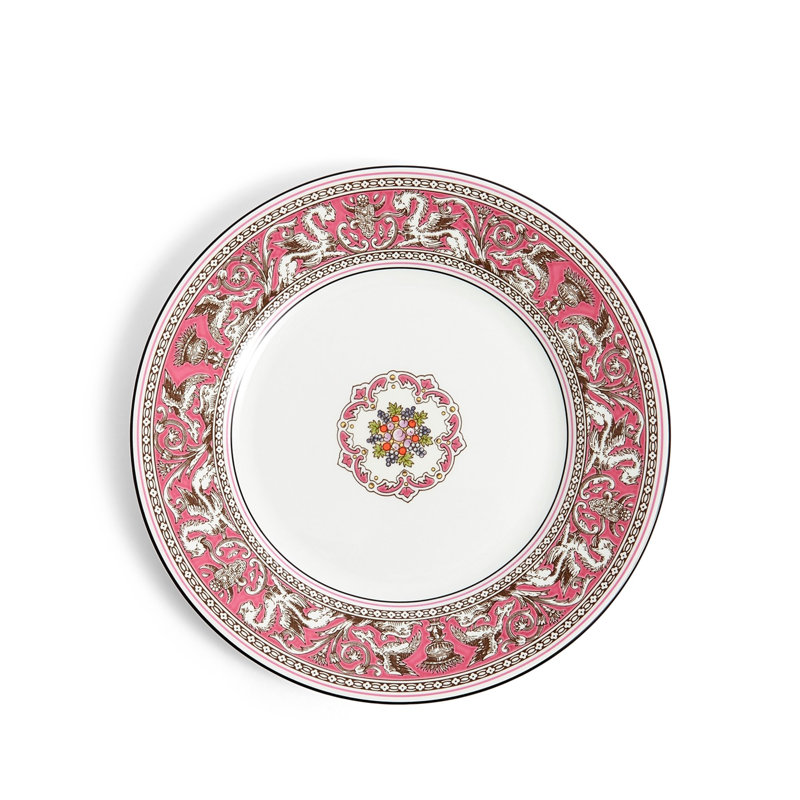 Wedgwood Florentine Colours Plate 8.1In, Fuchsia