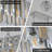 Modern Oval Crystal Ceiling Chandelier Luxury Home Decor Light Fixture (No Bulbs)