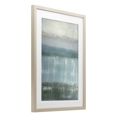 «Twilight Blues Landscape», reproduction encadrée sous verre, conception de Caroline Gold