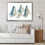 Blue High Mountain Range I - reproduction sur toile-67390255-67390265