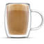 Tasses à café en verre à double paroi JoyJolt Aroma