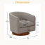 Chaise pivotante en tissu Mist-1075931372