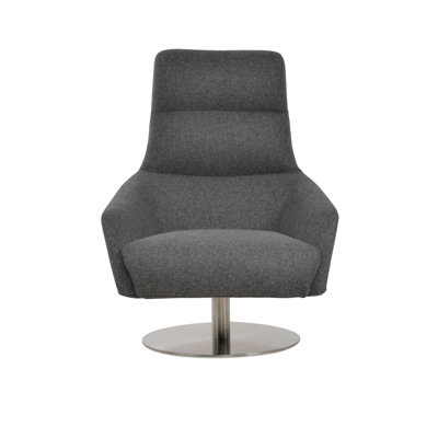 BRC Round Memory Swivel Armchair