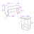 Rosauro Kitchen Islands with Storage Cabinet, 4 Drawers and Towel Rack-2018982356