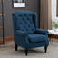 Fauteuil d'appoint capitonné à boutons-1073316949