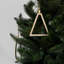 Pyramide 4.75 in. Handmade Holiday Shaped Ornament-46478613