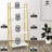 4 Tier Ladder Bookshelf, Bookcase Shelf Storage Rack Organizer, Golden-370006344