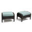 Barcelo Rattan Club Ottoman with Cushion-1523223136