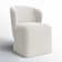 Niha Upholstered Dining Chair with Casters