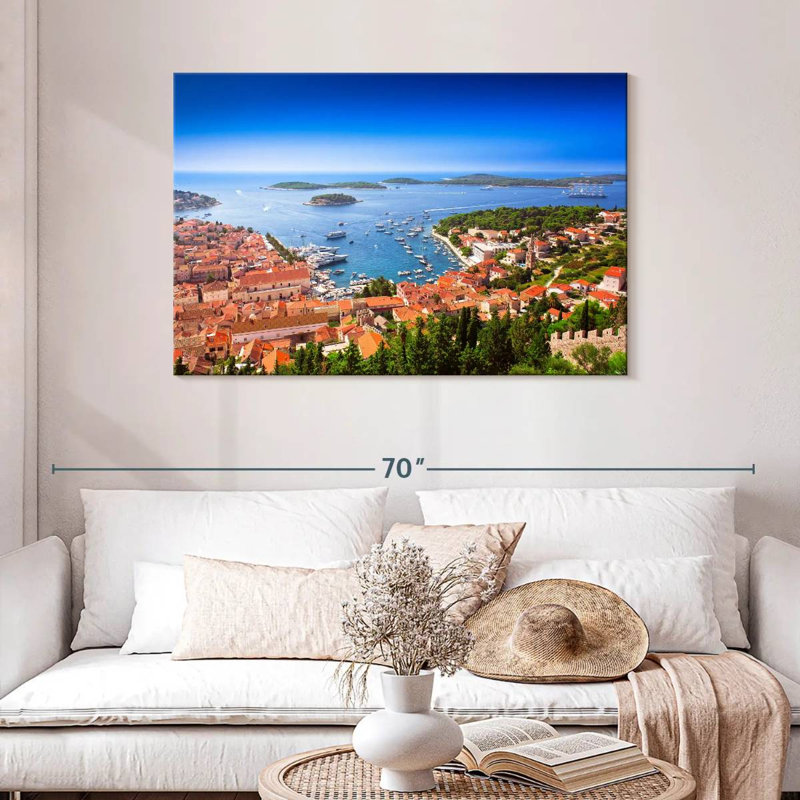 Gillard Hvar In Croatia, 30" H x 45" W