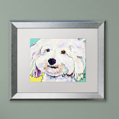 " Buttons " by Pat Saunders-White Painting Print