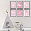 Curtisville Bunny Rabbit, ensemble de 6 impressions sur papier-559757444
