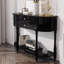 Buffet décoratif demi-rond tout en bois massif All-103555237-103555235