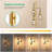 Industrial Dimmable Floor Lamp Gold, Farmhouse Standing Lamp For Living Room With 3 LED Edison Bulbs, Modern Tall Standing Corner Lamp With Metal Diamond Cage For Bedroom, Office-121783873-121783870