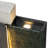 38.25"H Oversized Morden Textured Surface Polyresin Outdoor Floor Fountain With Pump And LED Light (KD)