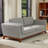 82" Upholstered Modern Square Arm Sofa-1920877571