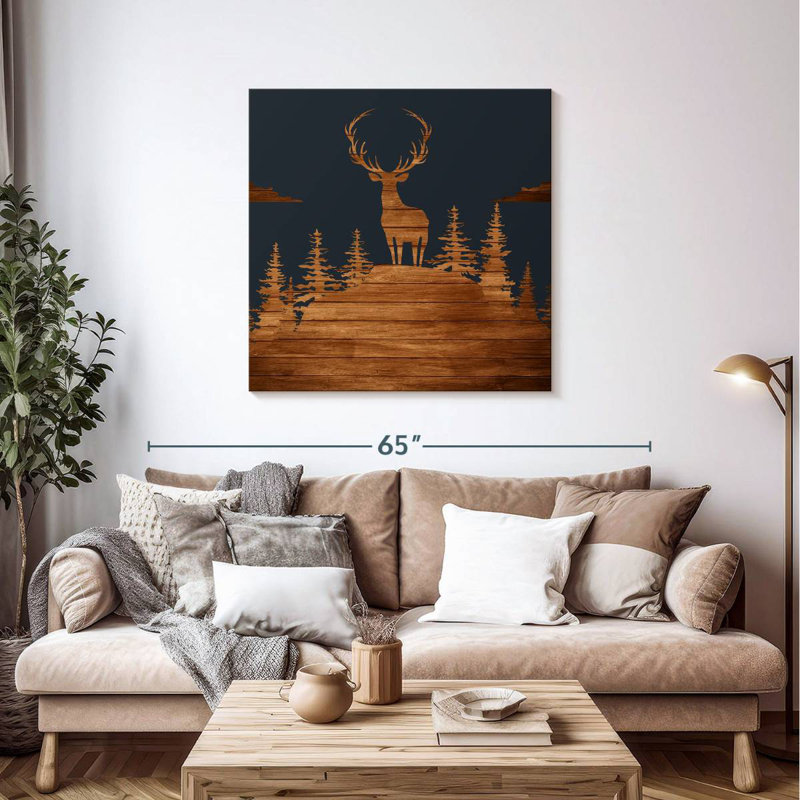 Crowle King, 39" H x 39" W