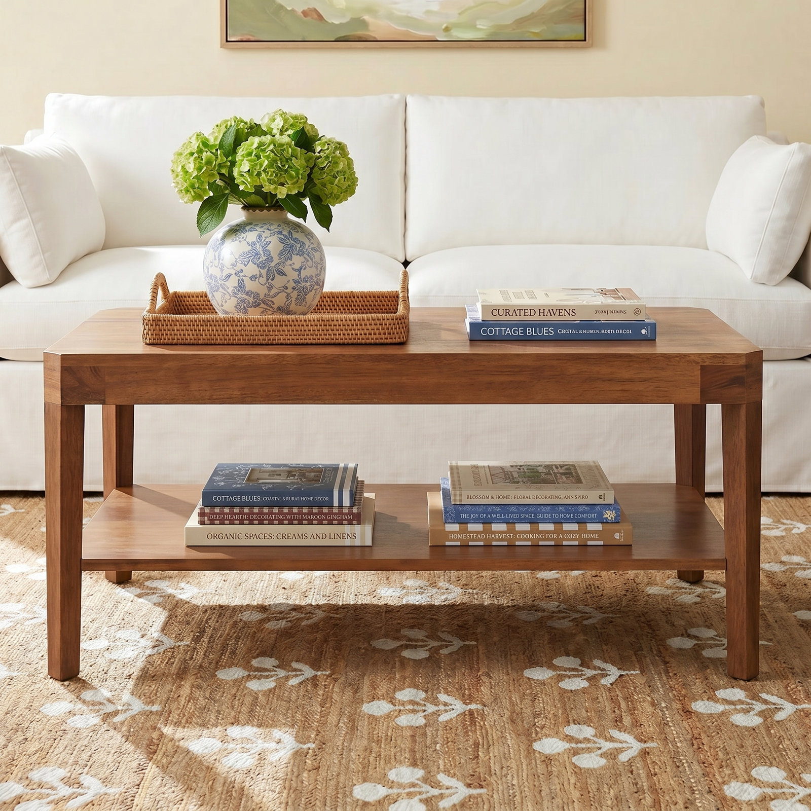 Ardentown Solid Wood Single Coffee Table, Natural