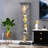 One Door Glass Cabinet Glass Display Cabinet With 4 Shelves,