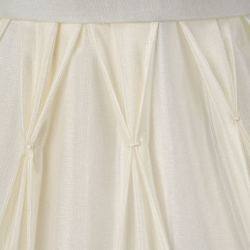 Ervin Empire Lamp Shade, 15"H x 20"W x 20"D, Cream