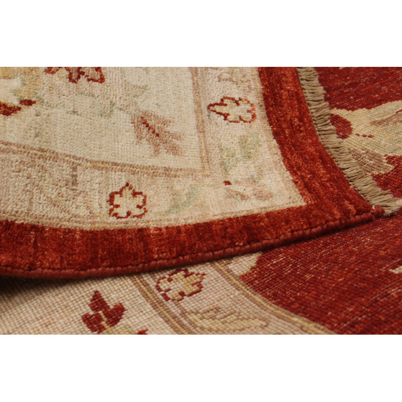 One-of-a-Kind 8' 2010s Square Wool Area Rug in