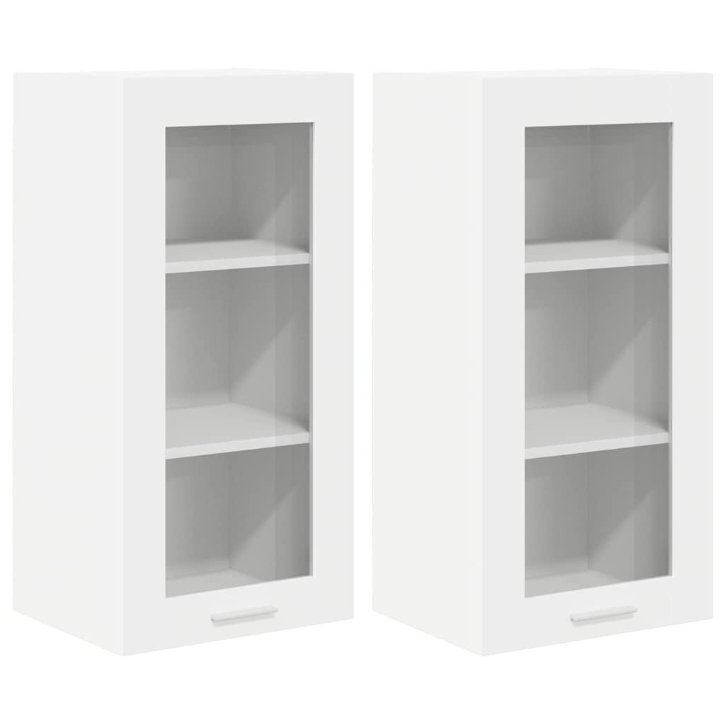Vidaxl Hanging Cabinet With Door Riga 2 Pcs Sonoma Oak 40 X 31 X 80 Cm