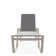 Holna Outdoor Rust-Resistant Metal Chaise Lounge