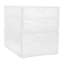 Rangement de bureau en plastique avec ouverture en demi-lune Thomas Martha Stewart