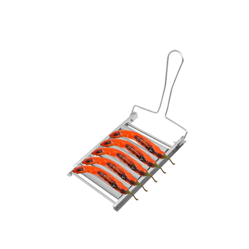 Support à saucisses pour hot-dogs en acier inoxydable, A