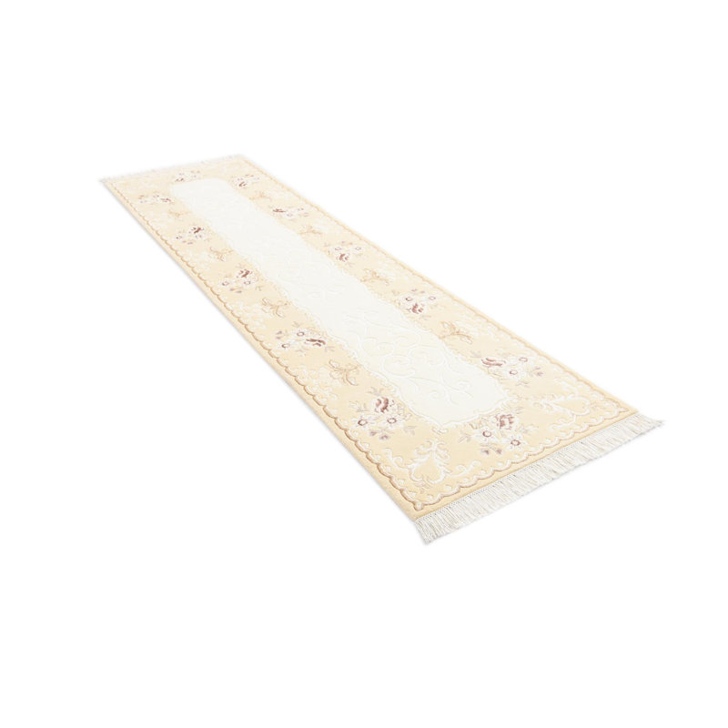 Tapis de couloir beige Munoz