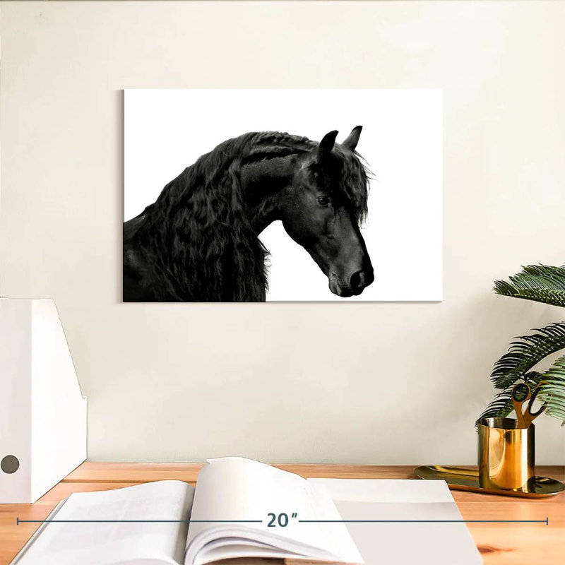 Classic Black I, 8" H x 12" W