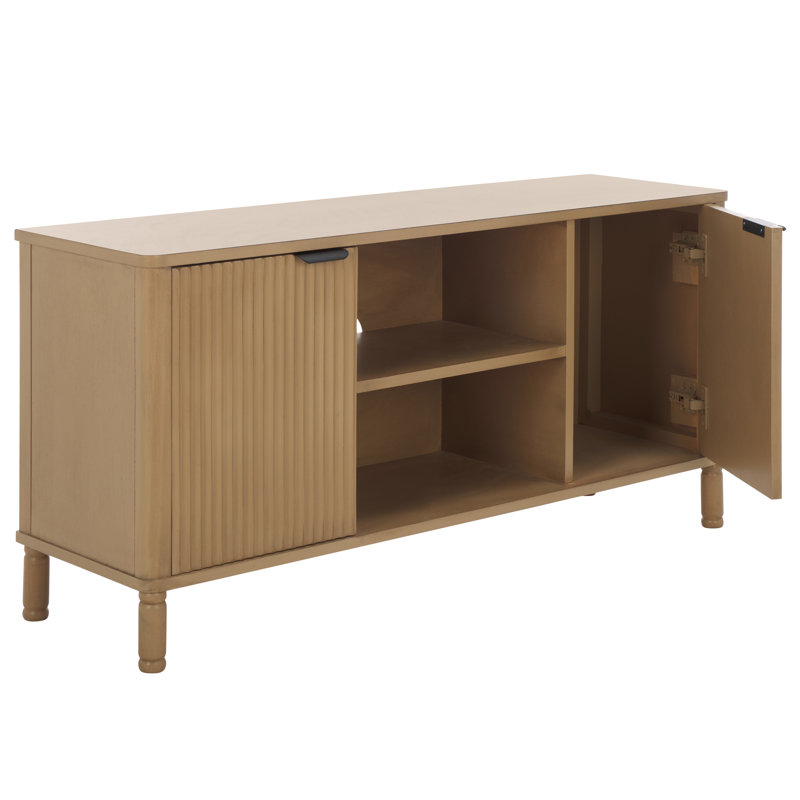 Flaminia 2 Door Media Stand, Brown