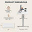 Bureau debout ajustable, bureau entier-422324789-427311903