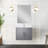 Single Bath Vanity 24 In. W X 22 In. D, Quartz Countertop And 18 In. Mirror