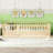 Twin Size Montessori Floor Bed With High Security Barrier & Door, Gold-97791982-97791976