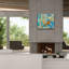 «Hanukah Living Room» par Andrea Strongwater, art mural sur toile-589118473