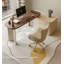 Light Luxury Modern L-Shaped Solid Wood Desk-94981571