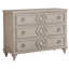 Malibu 55.25'' W 3 - Drawer Dresser-43447445