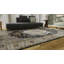 Tapis blanc délavé à la machine Whitley-112682611