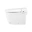 Toilette combinée Smart Bidet avec buse autonettoyante et télécommande